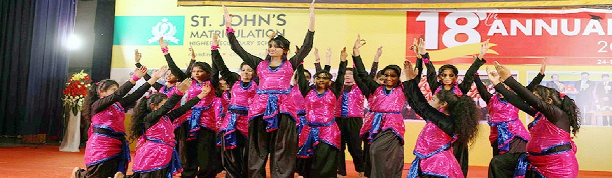 St. Johns Matriculation Higher Secondary School, Coimbatore