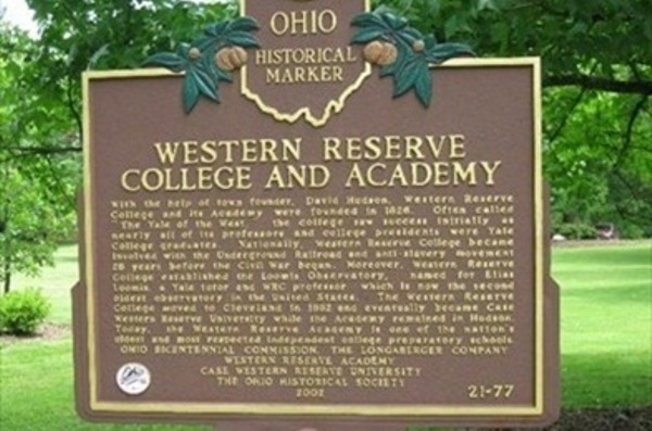 Western Reserve Academy, Ohio